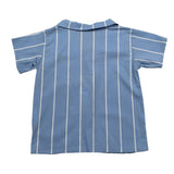 Zero Ampere Camicia Mezza Manica Tinta Unita per Neonato ORO AZZURRO ZERO AMPERE 