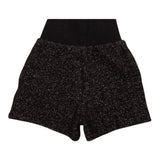 BALMAIN short tinta unita con bottoni in contrasto Nero per Bambina BT6B69 NERO BALMAIN 