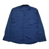 Emanuel Pris Camicia Manica Lunga Tinta Unita per Bambino ECM4170R BLU EMANUEL PRIS 