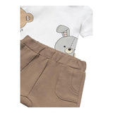 Mayoral Completo 2 Pezzi T-Shirt-Bermuda per Neonato 1206 BIANCO MAYORAL 