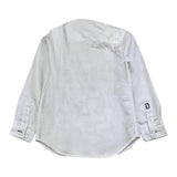 Dondup Camicia Tinta Unita Manica Lunga  Bianco Per Bambino
