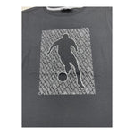 Bikkembergs T-Shirt Girocollo Tinta Unita con Stampa per Bambino BK3153 NERO BiKKEMBERGS 