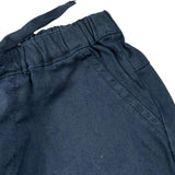 Please Pantalone Tinta Unita con Elastico In Vita per Bambino PE54300B73 BLU PLEASE 