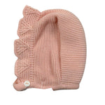 Mac Ilusio'N Cappello Tinta Unita con Ricami per Neonata G029 ROSA MAC ILUSIO'N 