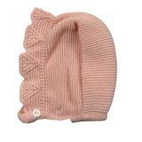 Mac Ilusio'N Cappello Tinta Unita con Ricami per Neonata G029 ROSA MAC ILUSIO'N 