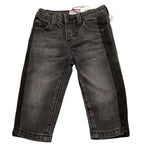 CESARE PACIOTTI jeans tinta unita con girovita regolabile Nero per Neonato PTP5361BNXX NERO CESARE PACIOTTI 