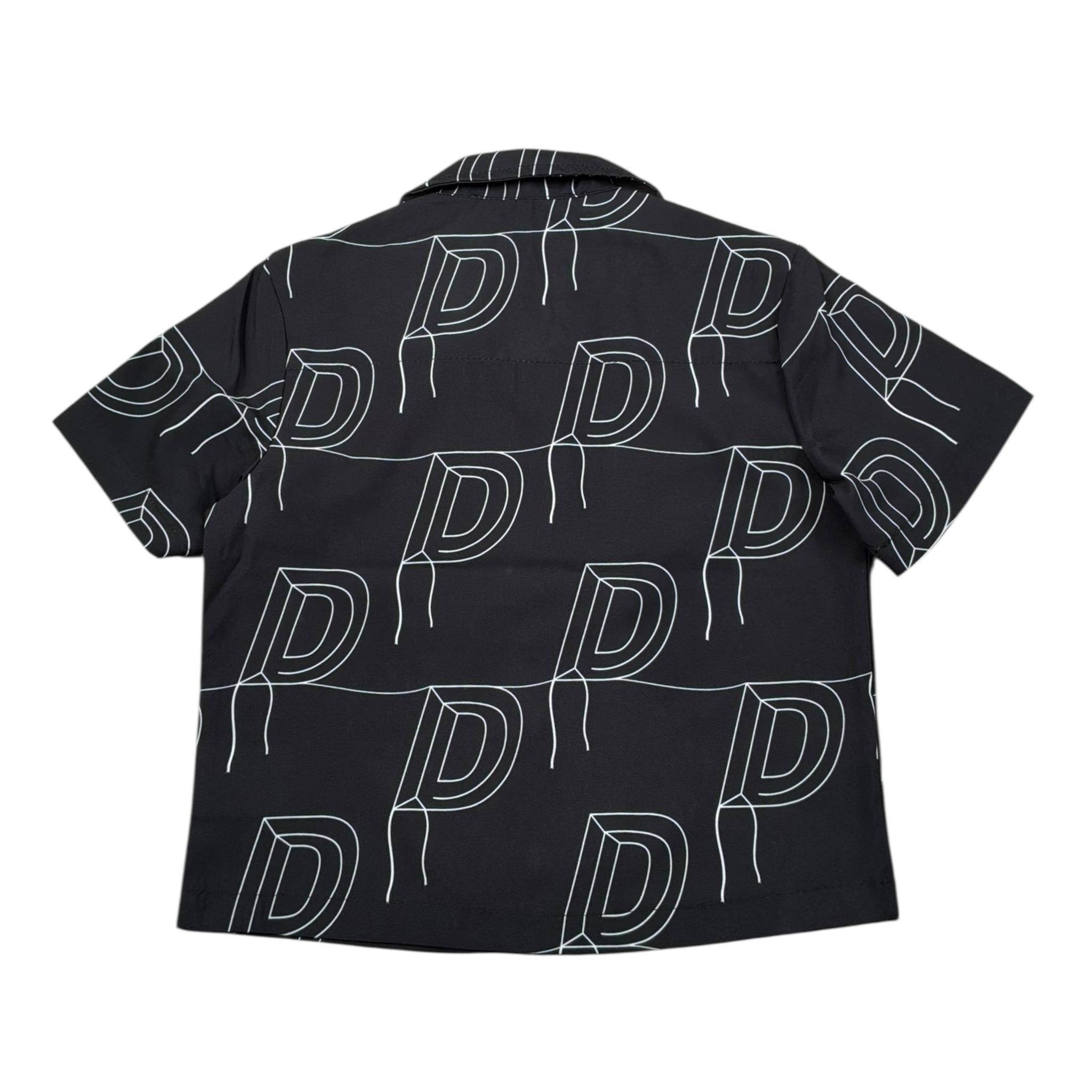 Do Not Conform Camicia Mezza Manica Tinta Unita Stampa Fantasia per Neonato DCAN NERO DO NOT CONFORM 