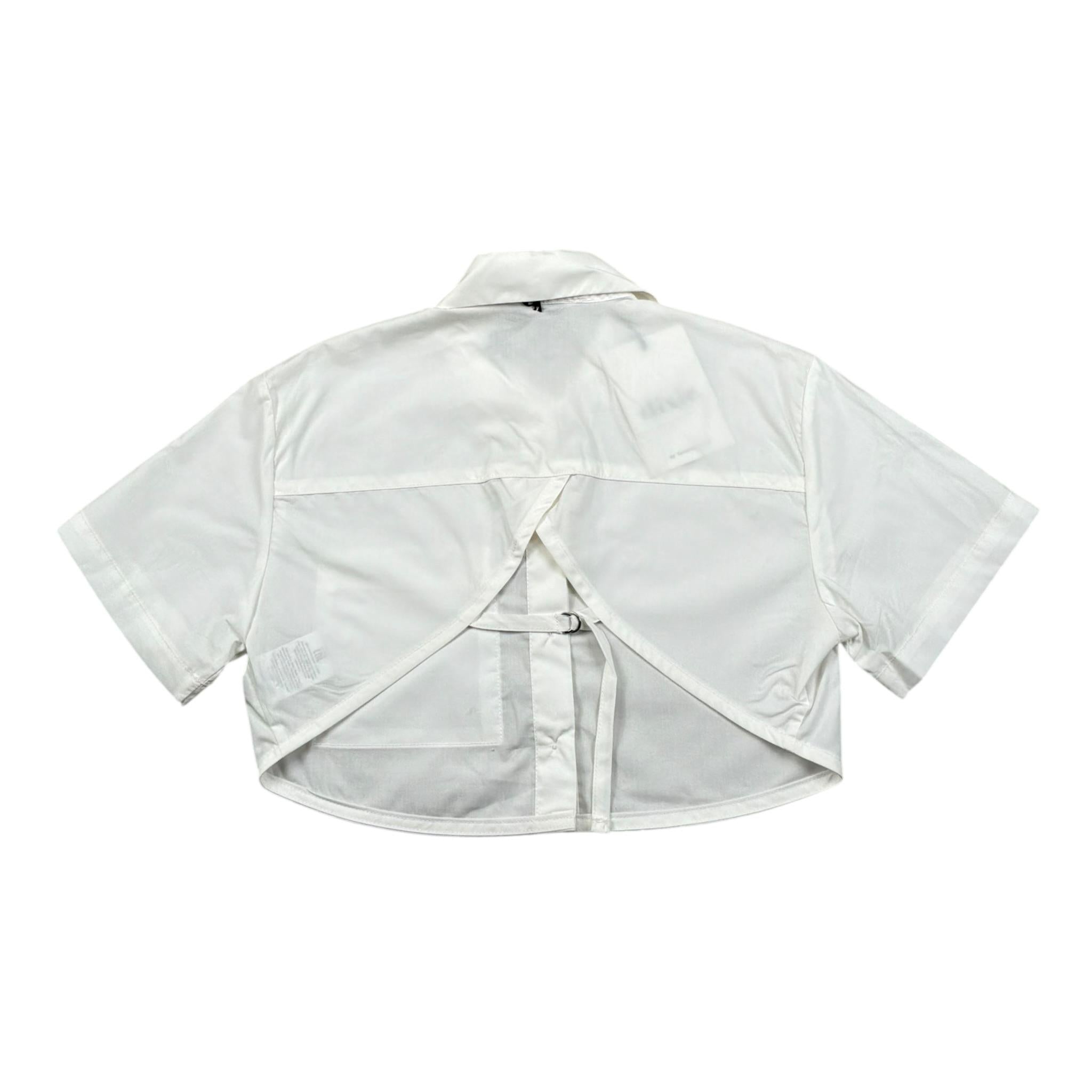 Dixie Camicia Mezza Manica Modello Crop per Bambina CC06270G74 PANNA DIXIE 