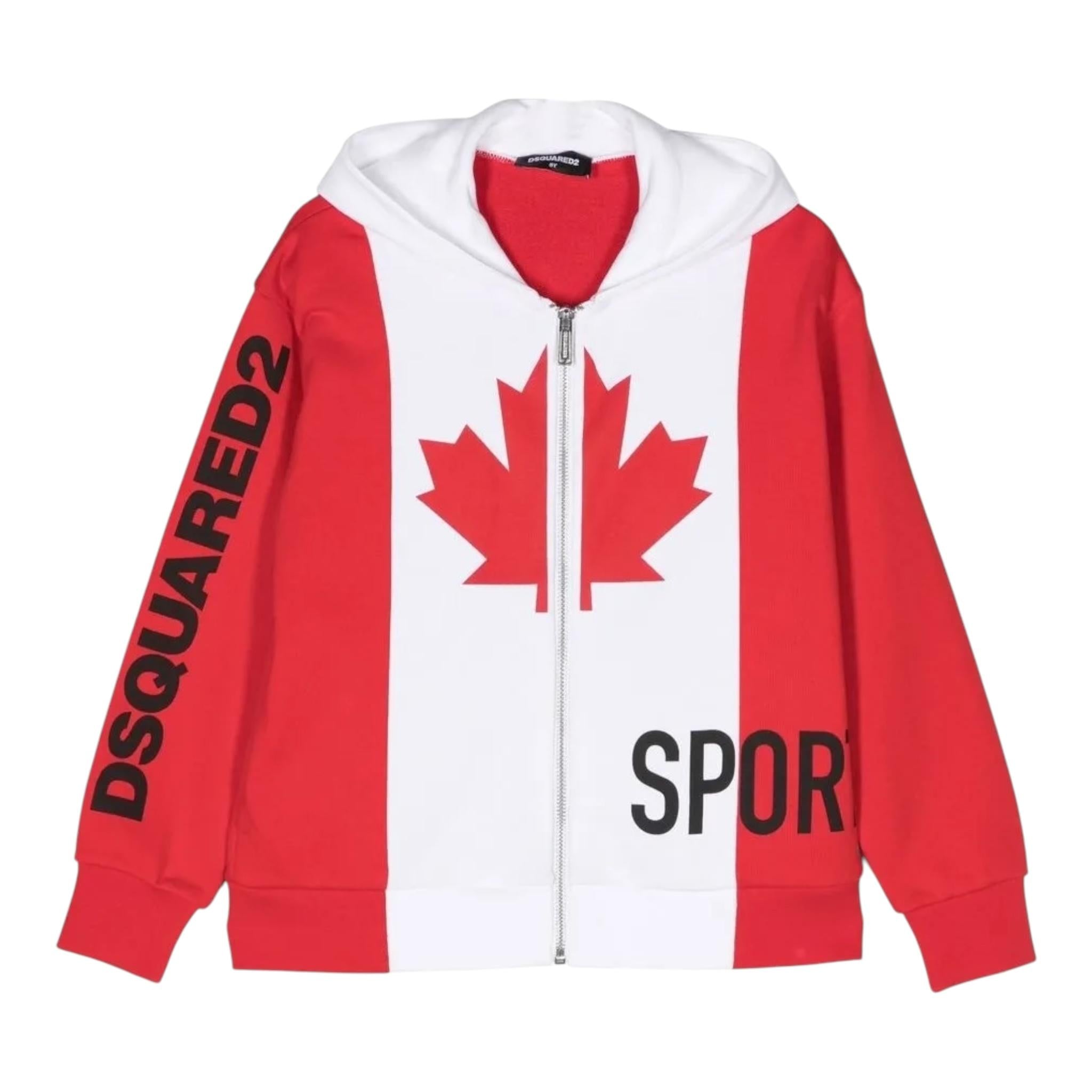 DSQUARED2 DQ1438BIANCO/ROSSO