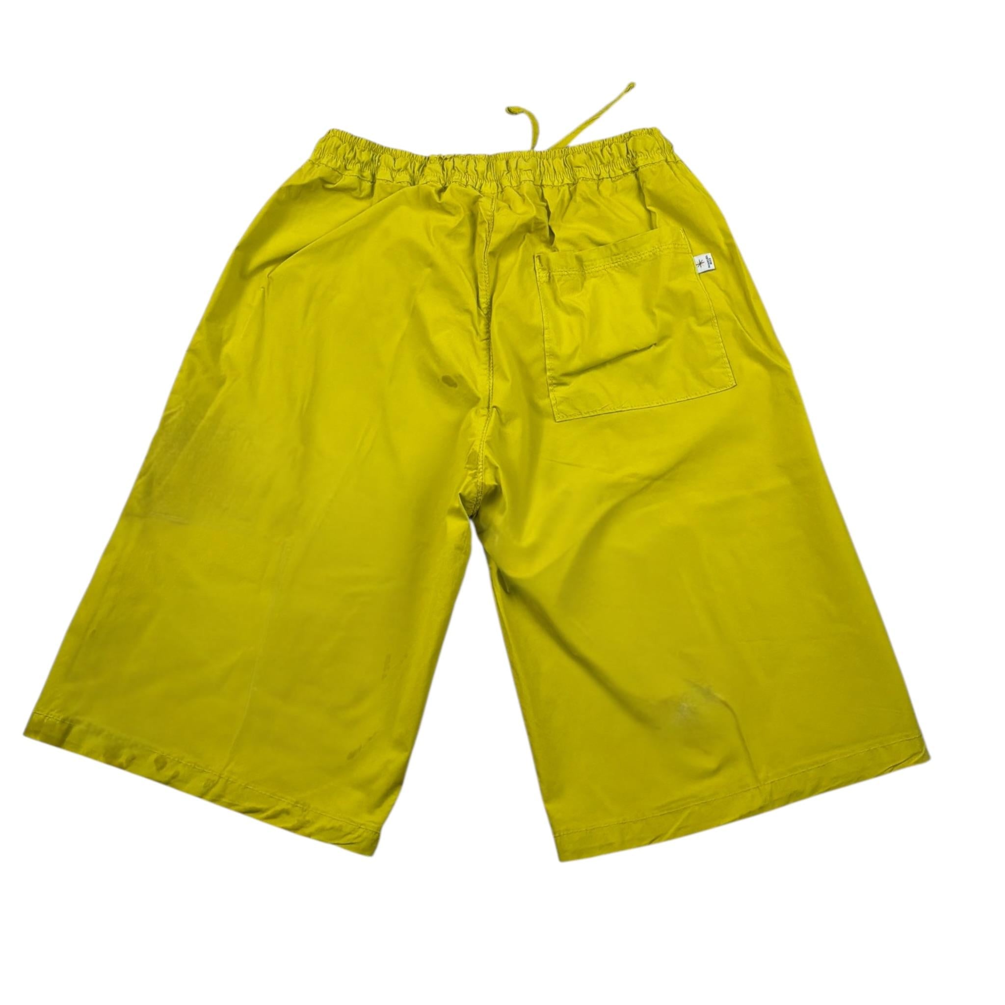 Manuel Ritz Bermuda tinta unita con Elastico In Vita Verde Acido per Bambino MR2539 VERDE ACIDO MANUEL RITZ 