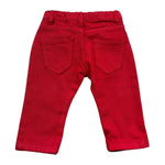 Trussardi Pantalone Tinta Unita con Girovita Regolabile per Neonato TIP26006PA ROSSO TRUSSARDI 