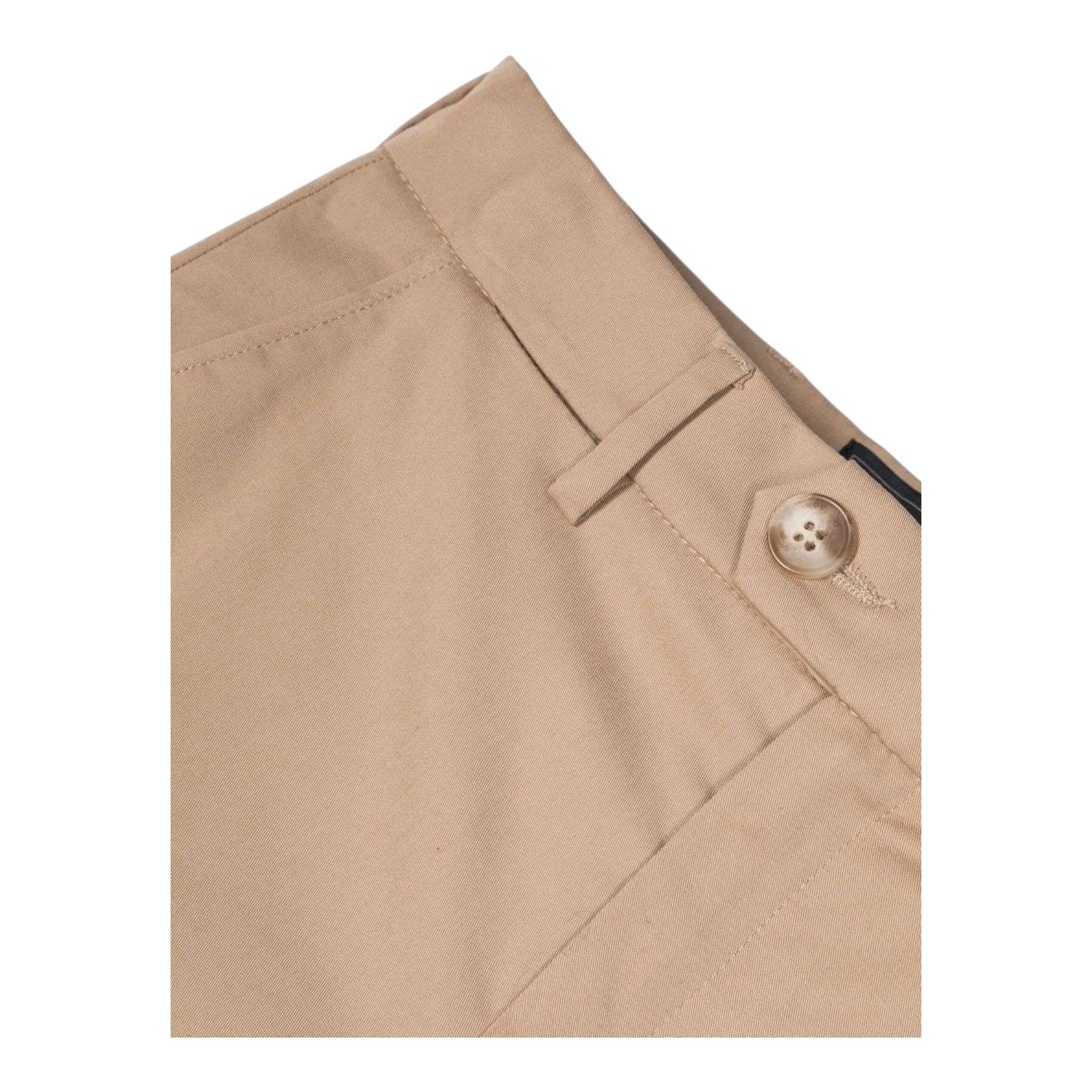 Fay Pantalone Tinta Unita con Tasche Americane per Bambino FS6P20 BEIGE FAY 