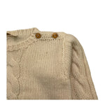 WEDOBLE maglia girocollo tinta unita con ricami Panna per Neonato I2404301 PANNA WEDOBLE 