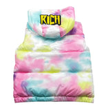 John Richmond Giubbino Smanicato con Zip E Cappuccio per Bambina RGP26184PI MULTICOLOR JOHN RICHMOND 