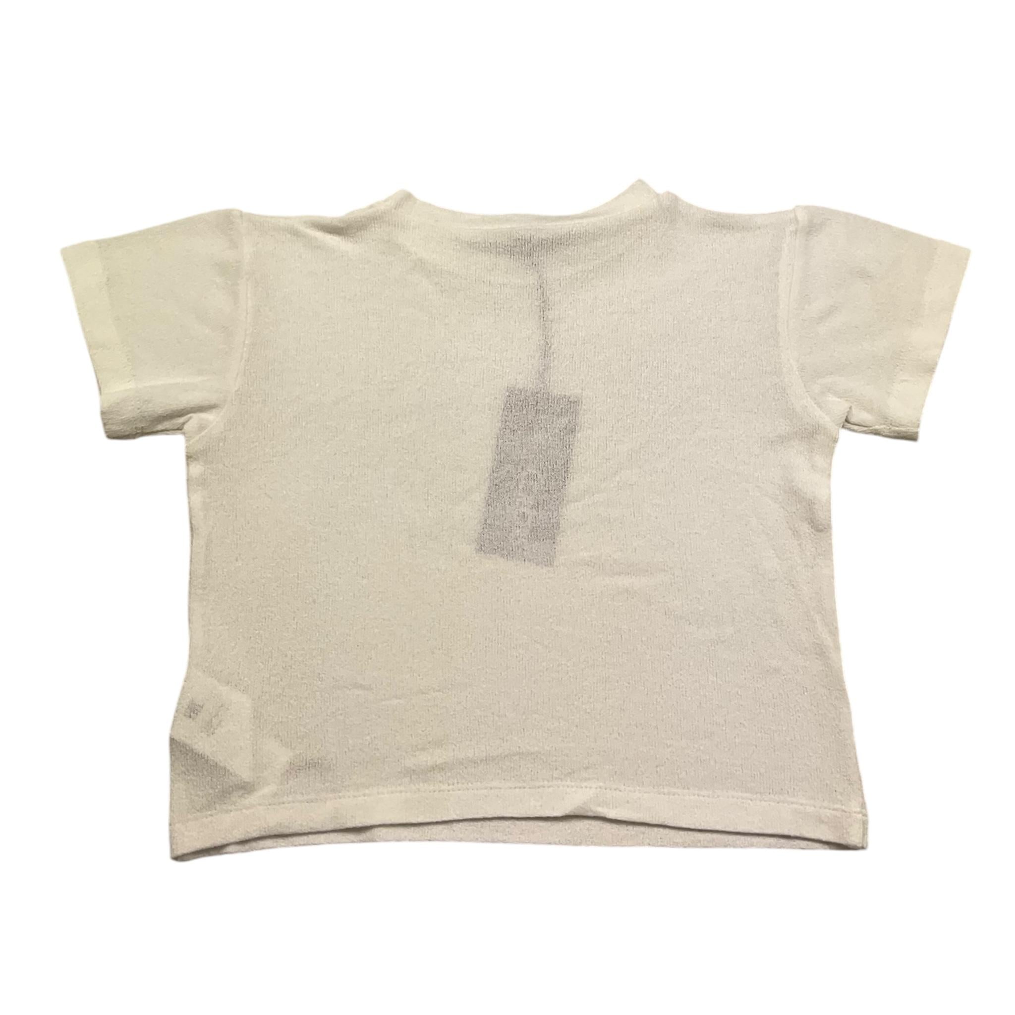 Paolo Pecora T-Shirt Girocollo Tinta Unita per Bambino PP3967 BIANCO PAOLO PECORA 