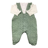 MAYORAL tutina manica lunga bicolore Verde per Neonata 2605 VERDE MAYORAL 