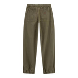 Guess Pantalone Tinta Unita con Elastico In Vita per Bambino L5RB09WF7B1 VERDE GUESS 
