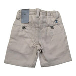 Sarabanda Bermuda Tinta Unita con Elastico In Vita per Neonato 0J533 BEIGE SARABANDA 