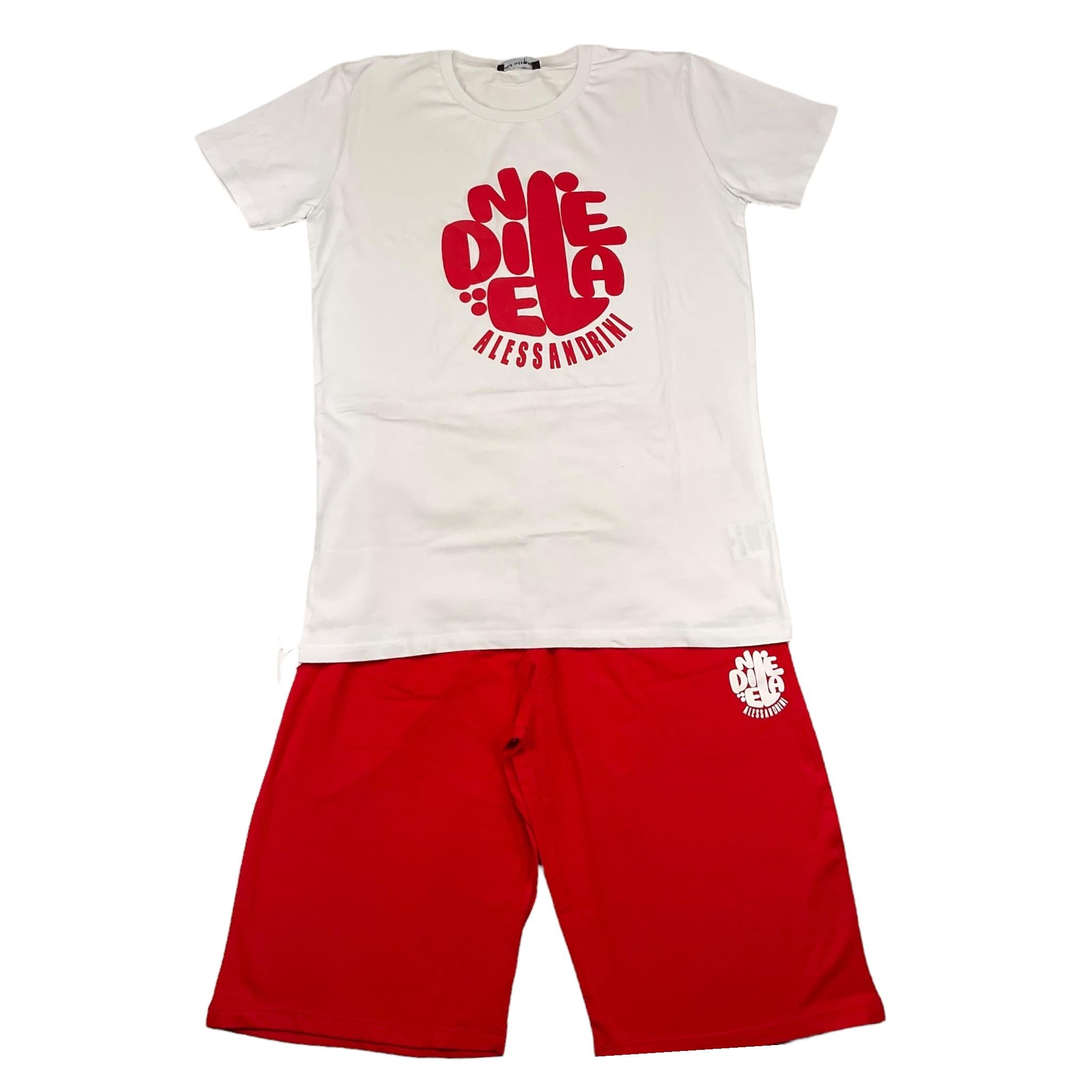DANIELE ALESSANDRINI 1236K00129XBIANCO/ROSSO