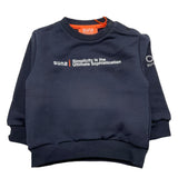 SUNS  completo 2 pezzi felpa-pantalone tinta unita Blu per Neonato COMS5303UB BLU SUNS 