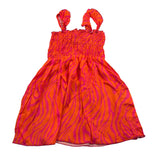 4Giveness Abito Giromanica Stapa Fantasia Arancione Fluo per Neonata 00632 ARANCIONE FLUO 4GIVENESS 