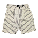 Fay Bermuda Fantasia A Righe Con Girovita Regolabile Bianco/Nero Per Bambino