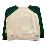 REPLAY felpa chiusa tinta unita con maniche in contrasto Panna per Bambino SB2068 PANNA REPLAY 