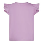 Liu Jo T-Shirt tinta unita con Brillantini Lilla per Neonata KA5092XXXXN LILLA LIU JO 