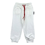 Just Cavalli Completo 2 Pezzi Pantalone-Felpa Tinta Unita con Zip Cappuccio E Stampa per Neonato JIP26056CF BIANCO JUST CAVALLI 