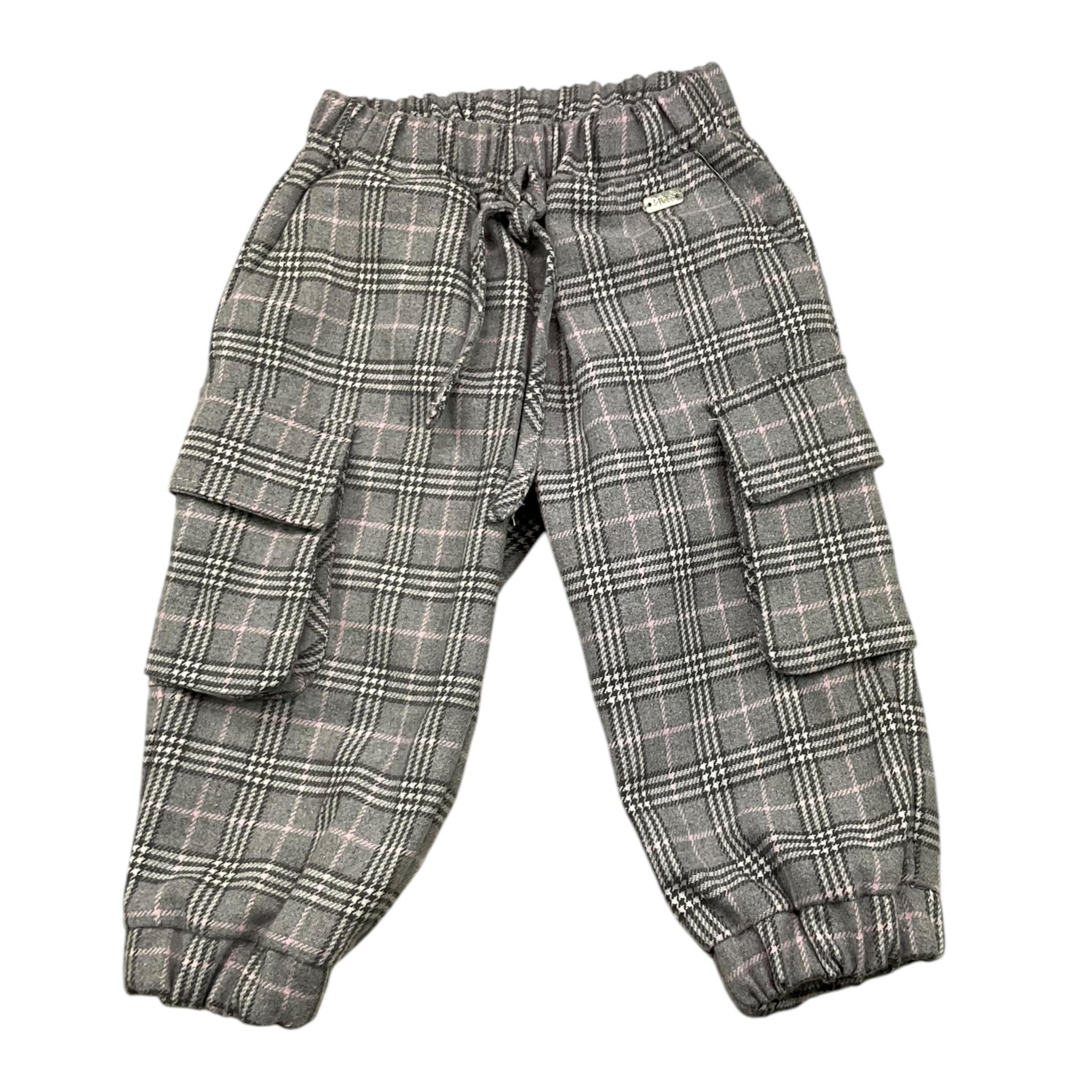 LE BEBE' pantalone tinta unita cn elastico in vita Grigio per Neonata LBG6146 GRIGIO LE BEBE' 