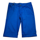 Manuel & Frank Bermuda Tinta Unita con Girovita Regolabile per Bambino MF2230R COBALTO MANUEL & FRANK 