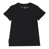 John Richmond T-Shirt Girocollo Tinta Unita con Stampa per Bambina RGP25002TSXX NERO JOHN RICHMOND 