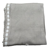 Marlu' Coperta Tinta Unita con Ricami per Neonata EPC BEIGE MARLU' 