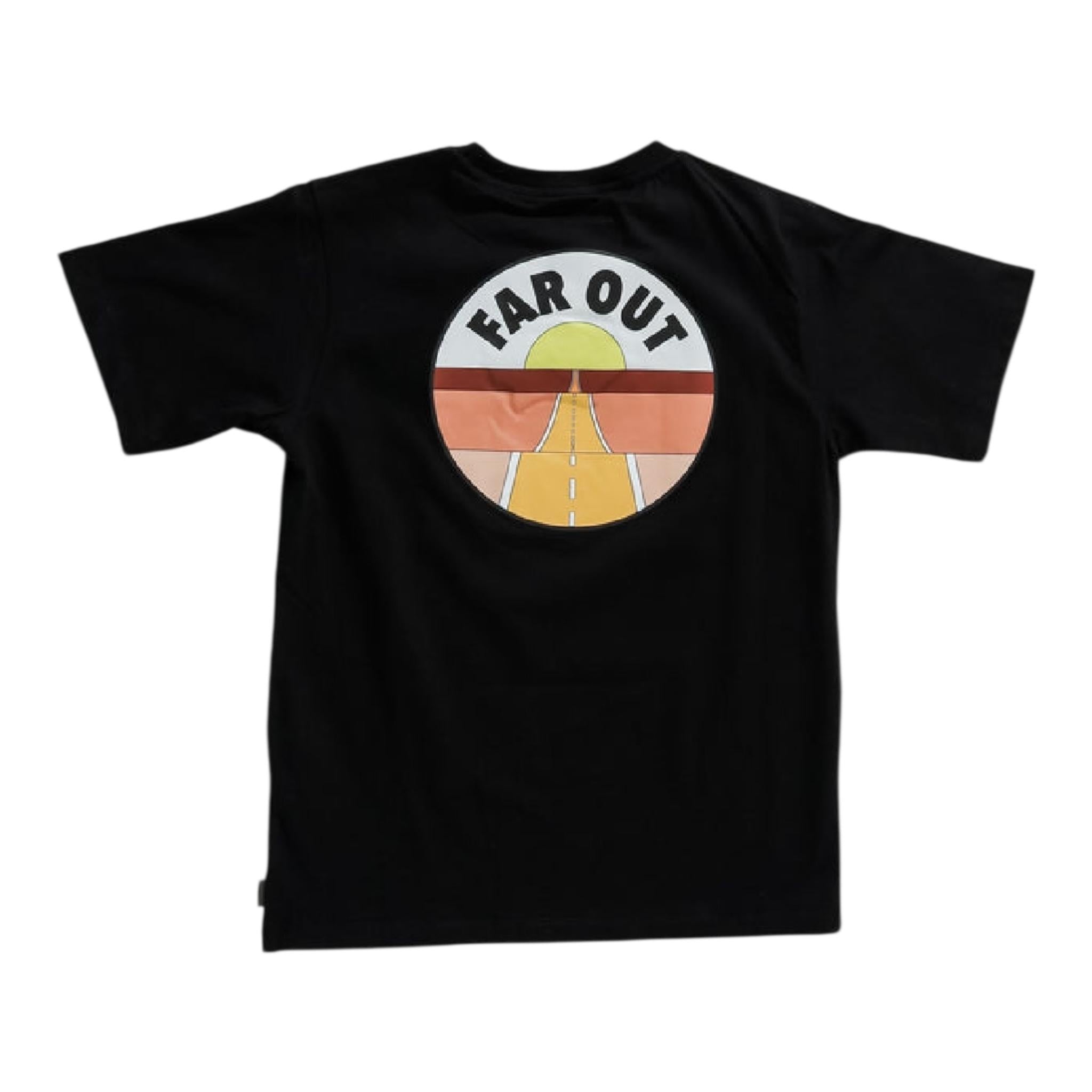 Sprayground T-Shirt Girocollo Tinta Unita per Bambino SPY1056BLK NERO SPRAYGROUND 