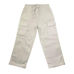 M+E' Pantalone Tinta Unita con Elastico In Vita per Bambino UEM0531 BIANCO M+E' 