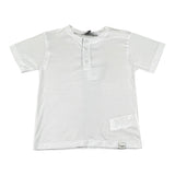 Paolo Pecora T-Shirt Tinta Unita Girocollo per Bambino THTH BIANCO PAOLO PECORA 