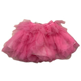 Miss Grant Gonna Tinta Unita In Tulle Rosa per Neonata