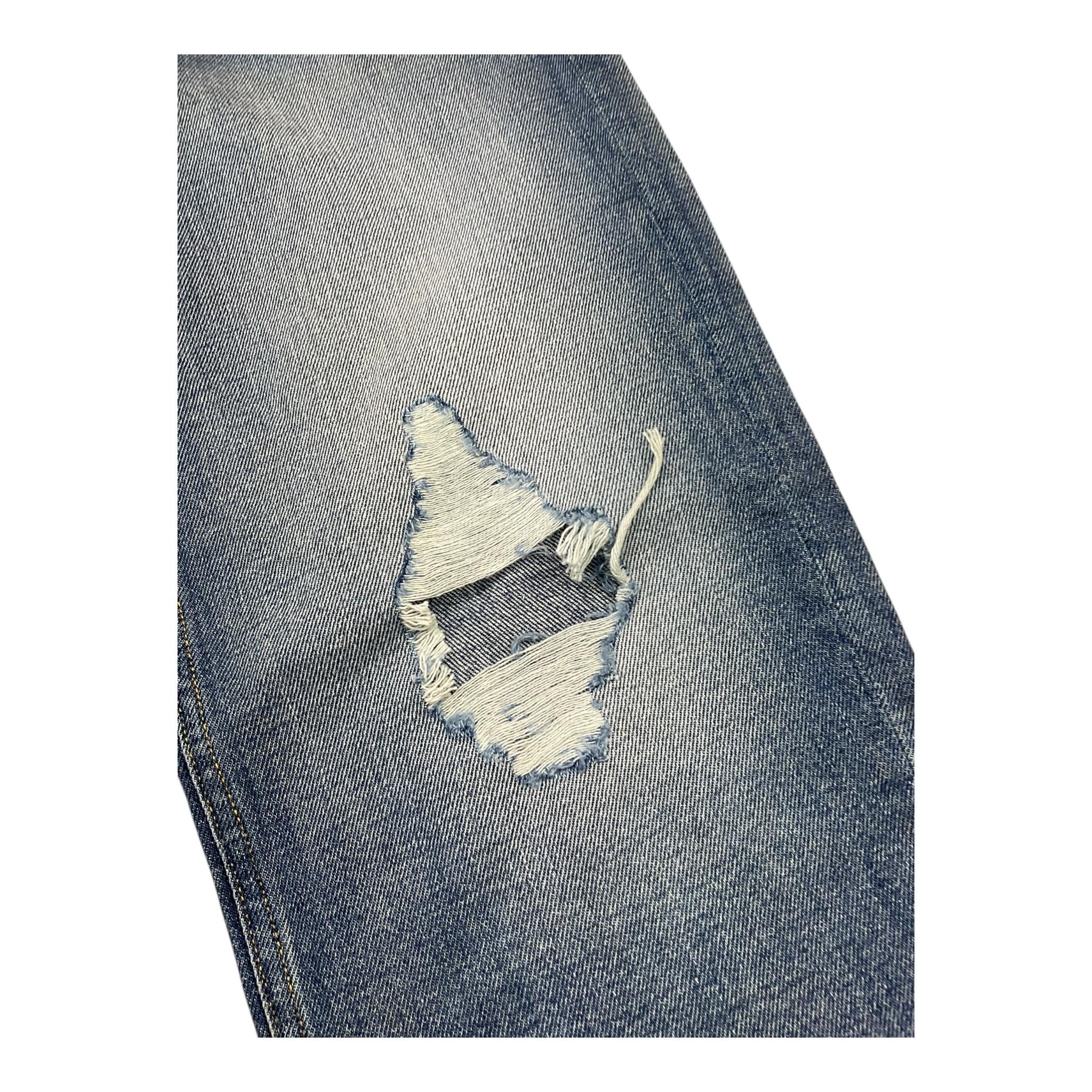 DIESEL jeans tinta unita con girovita regolabile Blu per Bambino J00808X BLU DIESEL 