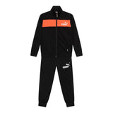 PUMA completo 2 pezzi felpa-pantalone tinta unita Nero per Bambino 679153 NERO PUMA 