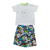 I Do Completo 2 Pezzi T-Shirt-Bermuda per Neonato FIEHEI BIANCO I DO 