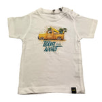 F**K T-Shirt Girocollo Tinta Unita con Stampa per Neonato FJ234201WH BIANCO F**K 