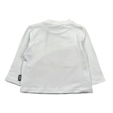 Daniele Alessandrini Shirt Girocollo Tinta Unita con Stampa Logo per Neonato 1292M1028 BIANCO DANIELE ALESSANDRINI 