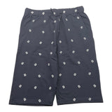 Yours Bermuda Tinta Unita Con Stampe Ed Elastico In Vita Nero Per Bambino