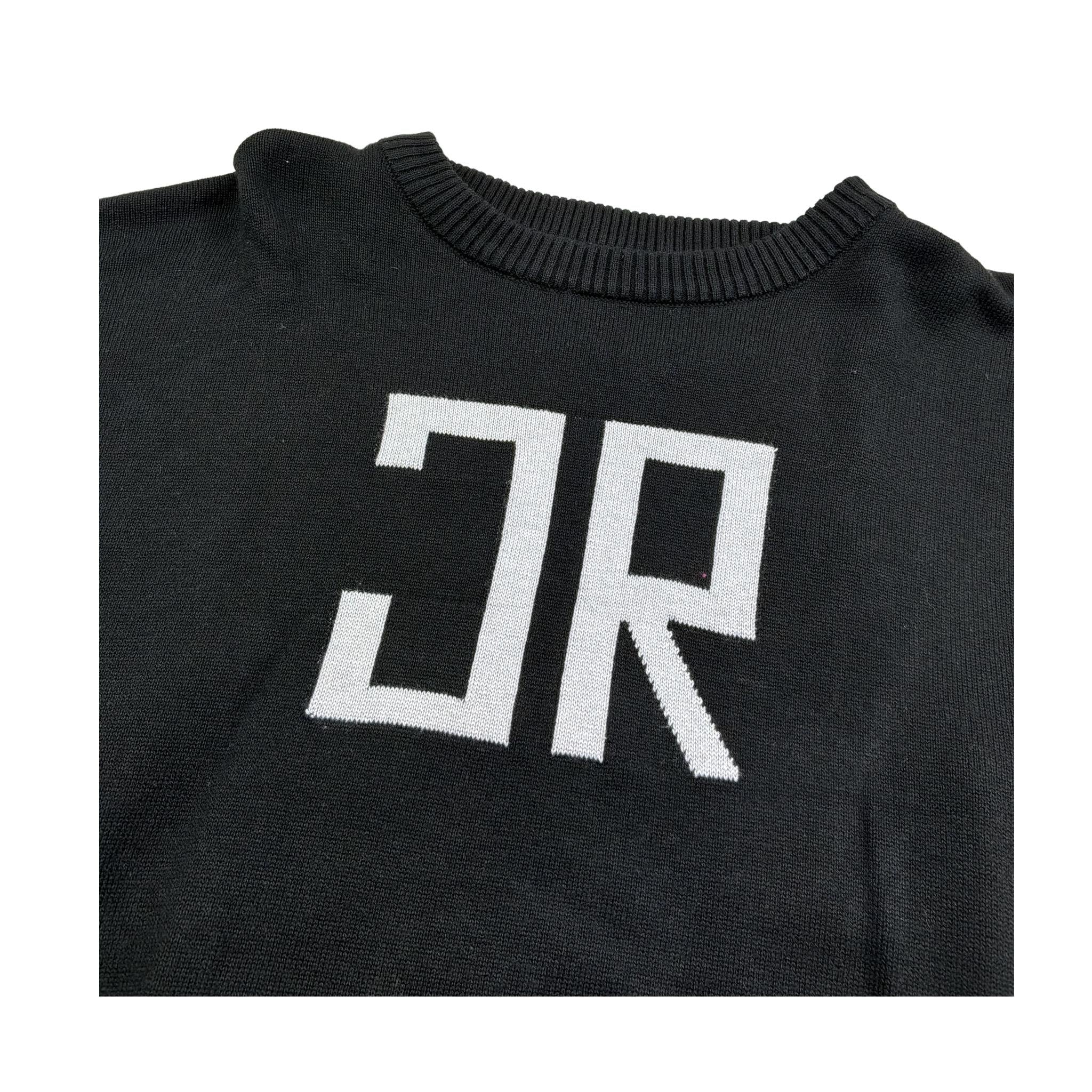 John Richmond Maglia Girocollo Tinta Unita per Bambino RBP26017MA NERO JOHN RICHMOND 