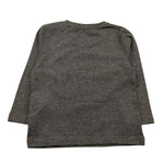 MANUEL RITZ shirt girocollo tinta unita con logo Grigio per Neonato MR1863 GRIGIO MANUEL RITZ 