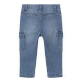 Mayoral Jeans Tinta Unita con Tasconi per Bambino 1578J AZZURRO MAYORAL 