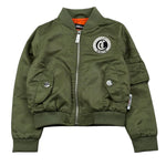 Just Cavalli Giubbino Tinta Unita con Logo per Neonato JIP26086GB VERDE JUST CAVALLI 