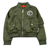 Just Cavalli Giubbino Tinta Unita con Logo per Neonato JIP26086GB VERDE JUST CAVALLI 