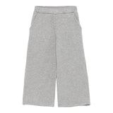 DOU DOU pantalone modello palazzo tinta unita Grigio per Bambina DV6A61 GRIGIO DOU DOU 