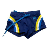 Sundek Costume Tinta Unita Con Logo Blu Per Bambino